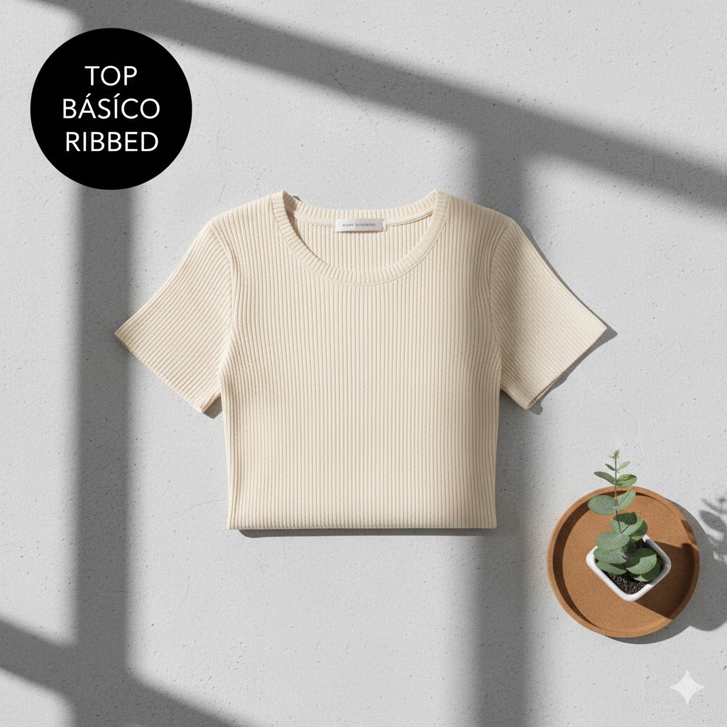 Top Básico Ribbed